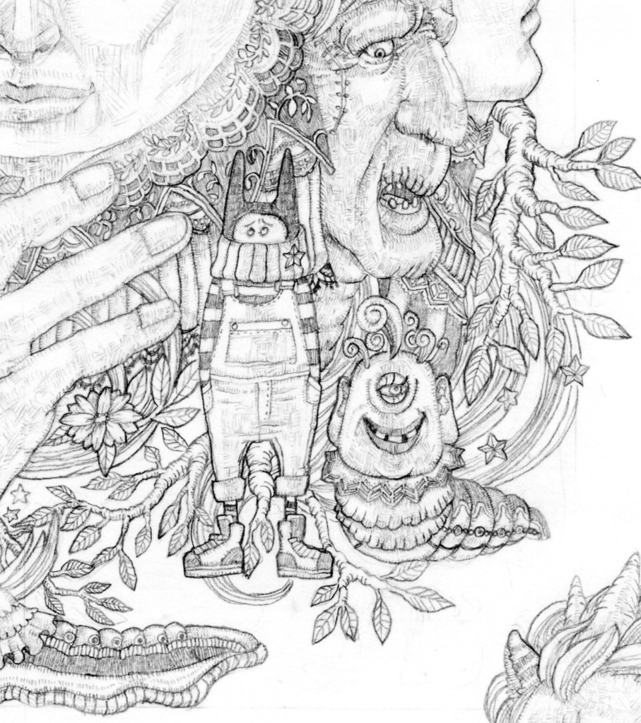 『monster』大人の塗り絵<jpg>