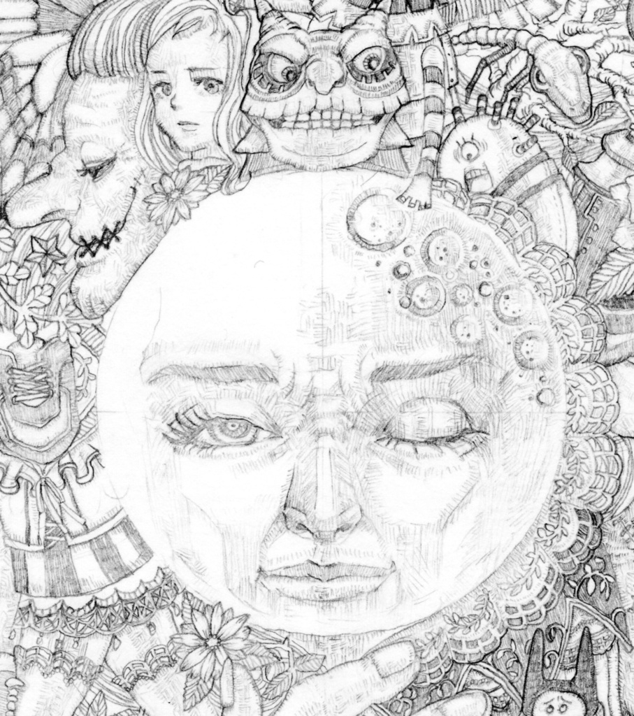 『monster』大人の塗り絵<jpg>