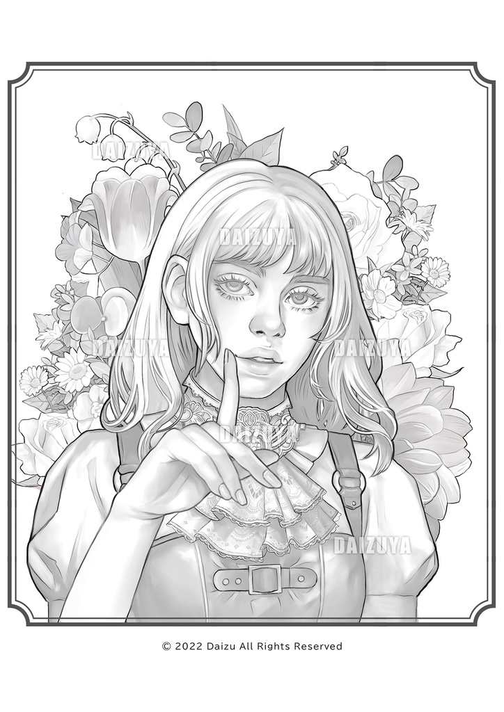 大人の塗り絵『ハロウィン』