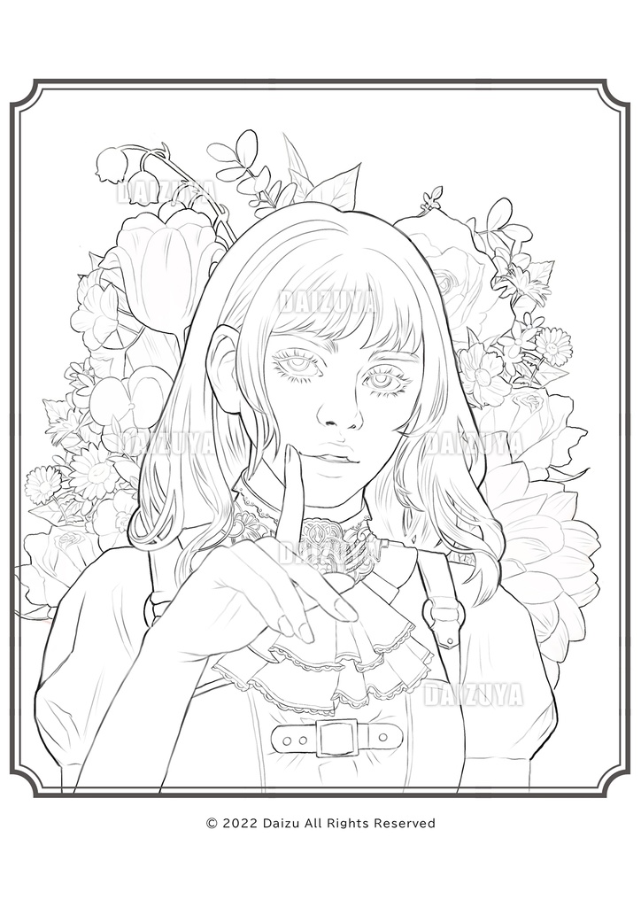 大人の塗り絵『ハロウィン』