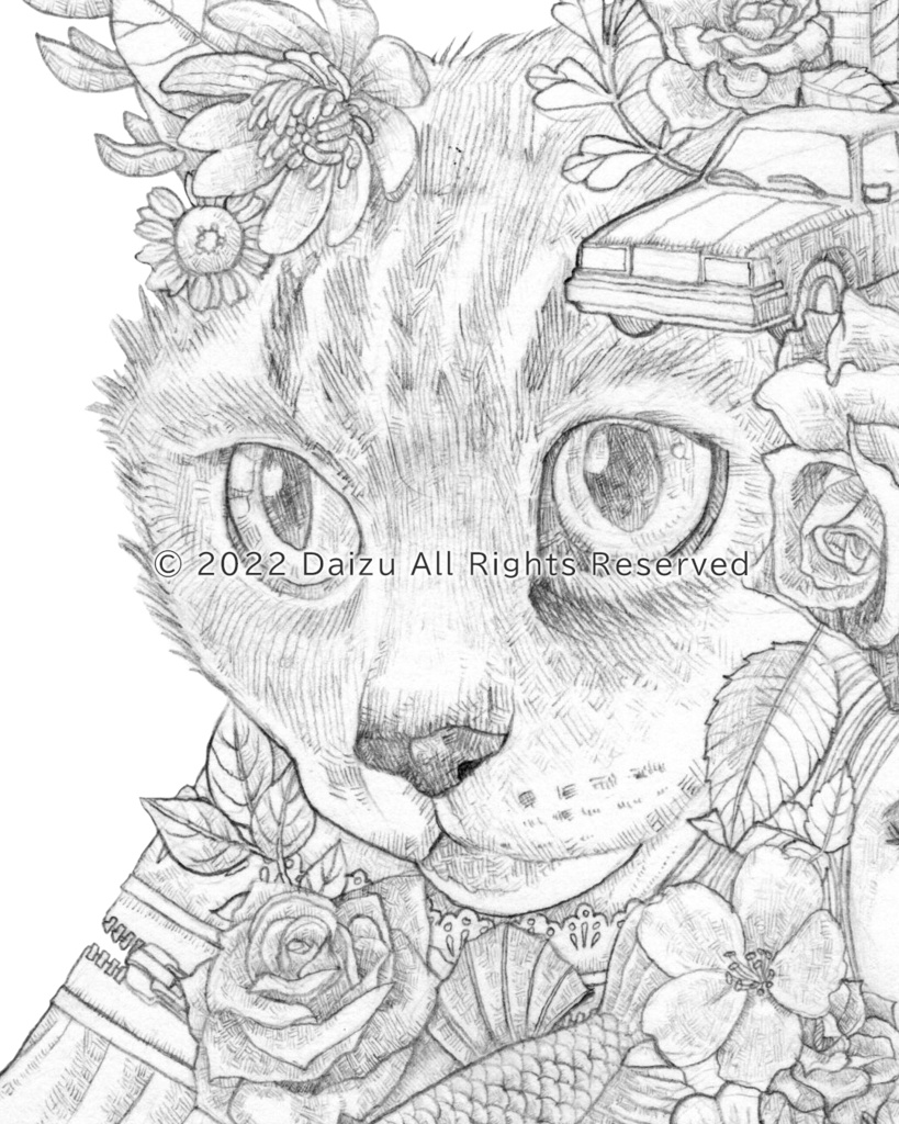 大人の塗り絵『Baron』