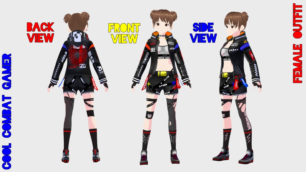 COOL COMBAT "GAMER" Outfit version