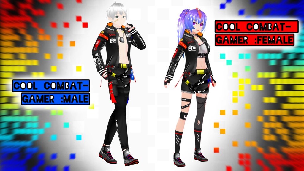 COOL COMBAT "GAMER" Outfit version