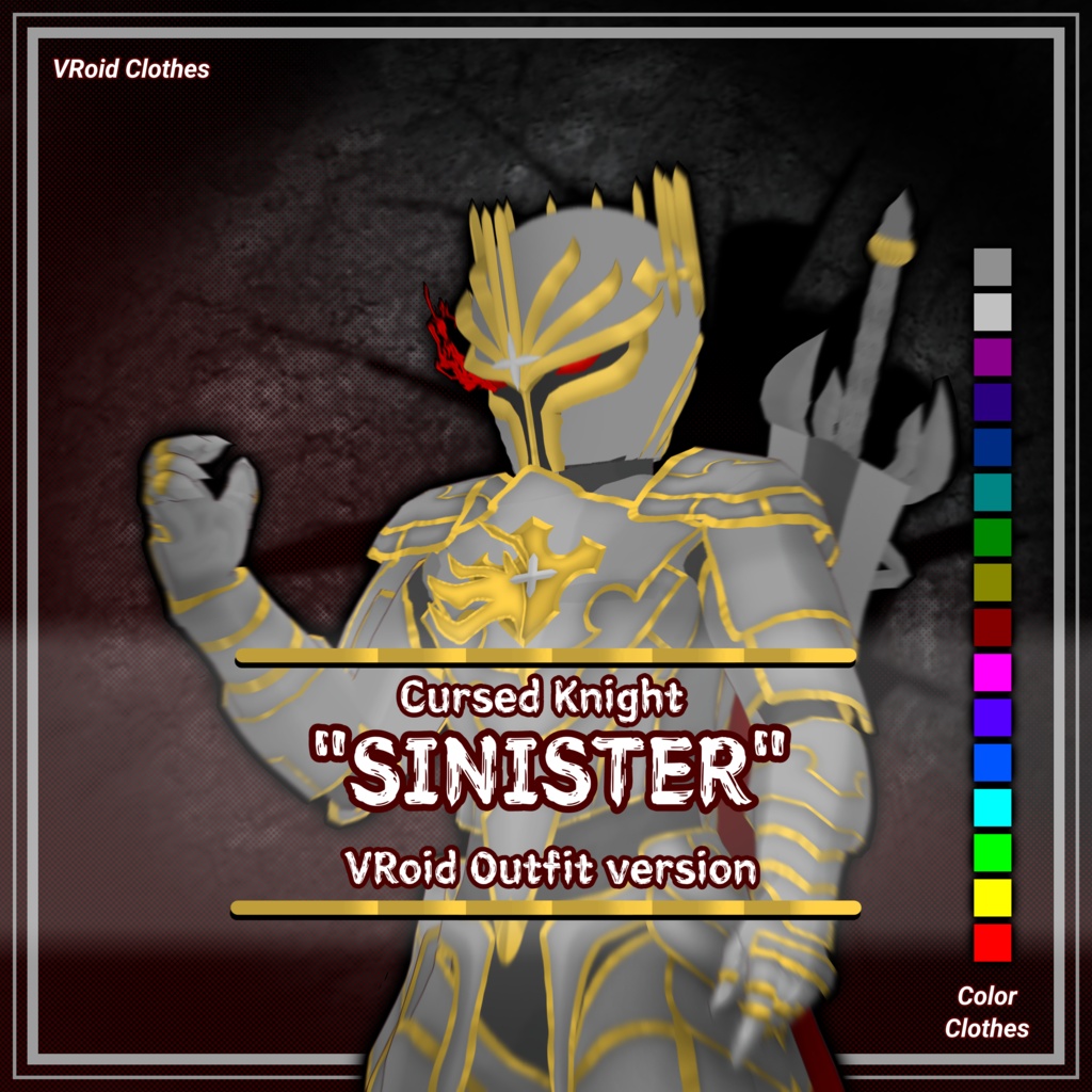 CURSED KNIGHT  "SINISTER" Outfit version