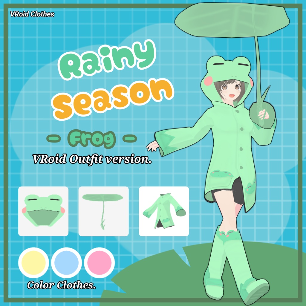 Rainy Season -Frog Outfit version