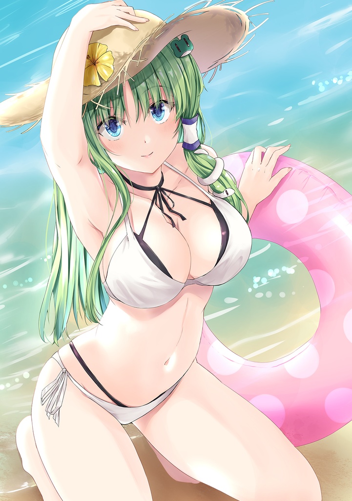 ビキニ早苗さんアクリルキーホルダー