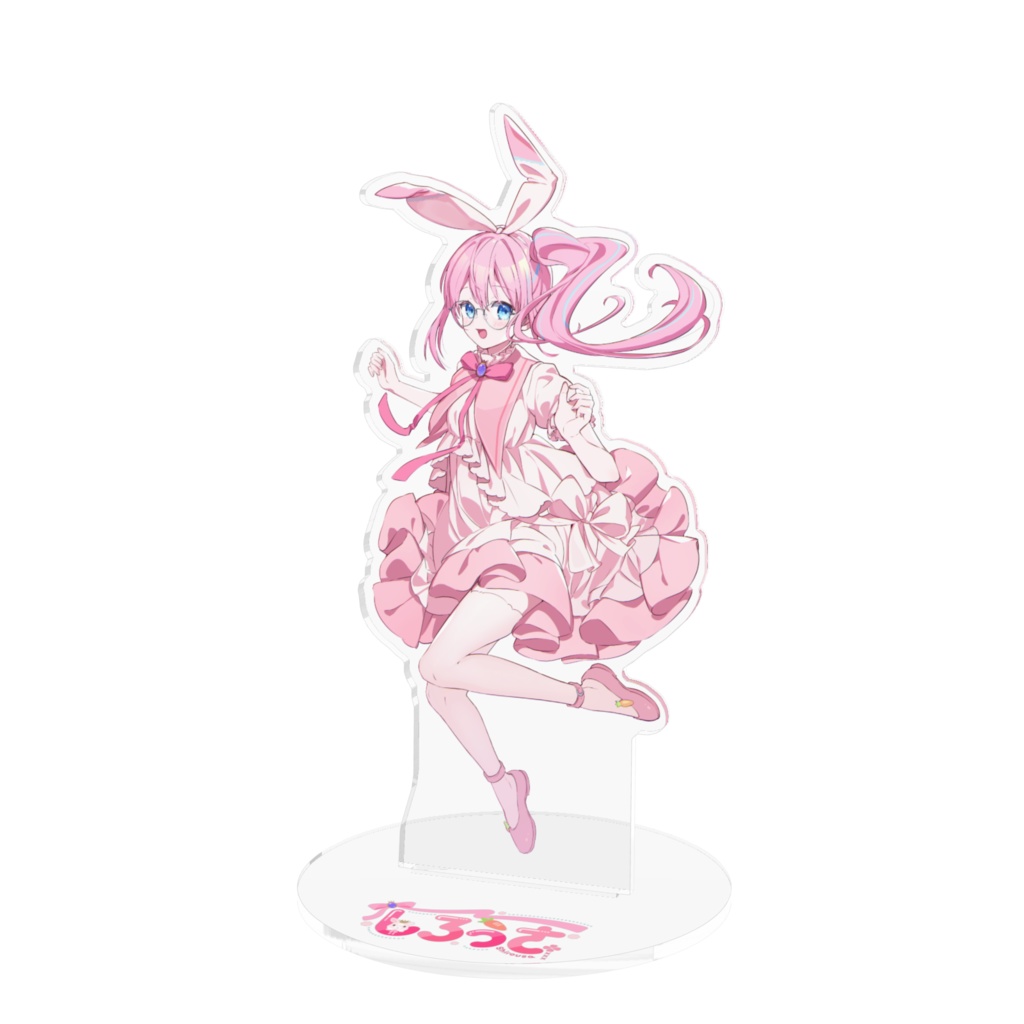 しろうさを机の上に置いてみますか?
