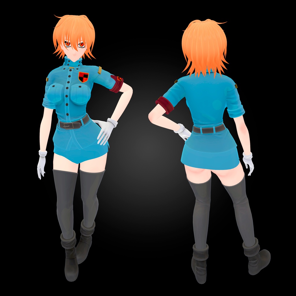 ビクトリアセラスカジュアル&ユニフォーム| VRChatアバター