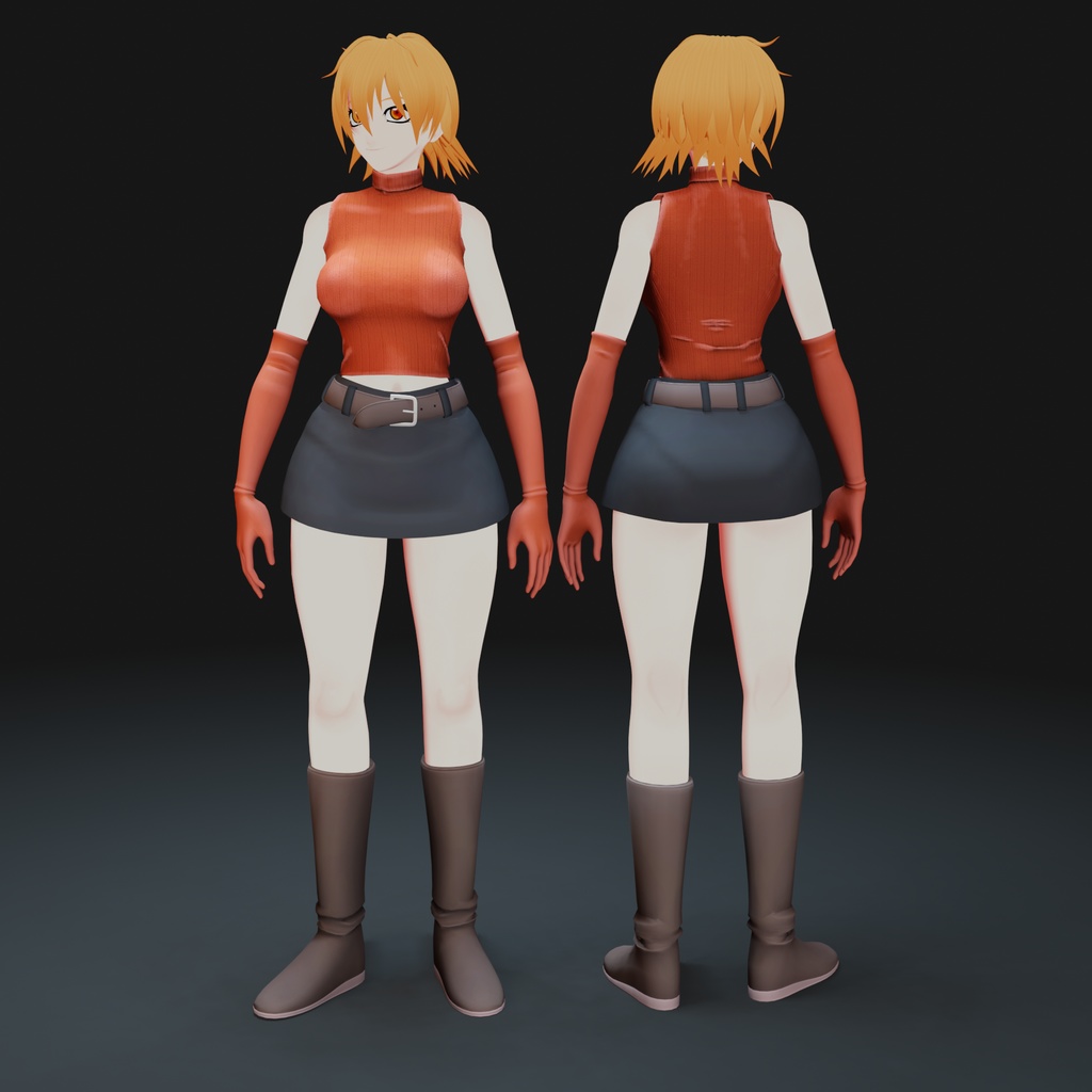 ビクトリアセラスカジュアル&ユニフォーム| VRChatアバター