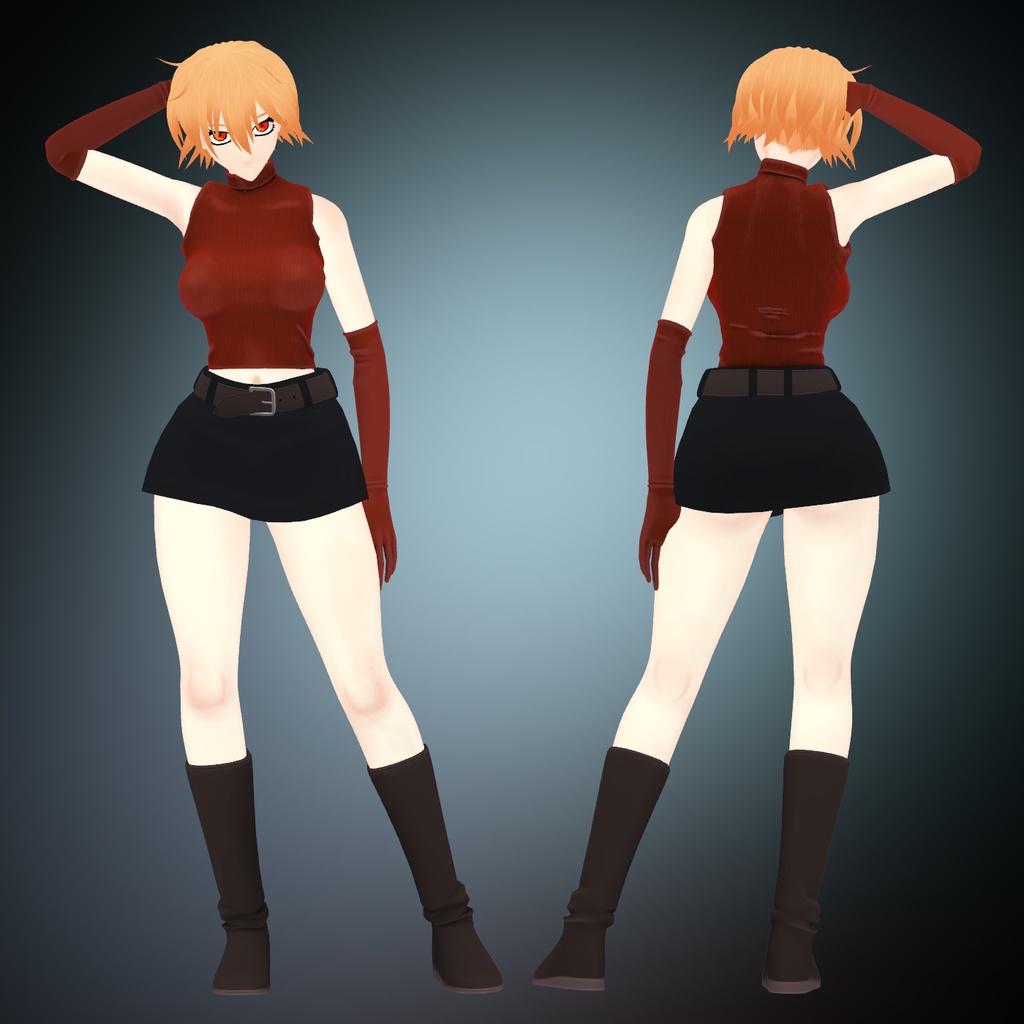 ビクトリアセラスカジュアル&ユニフォーム| VRChatアバター