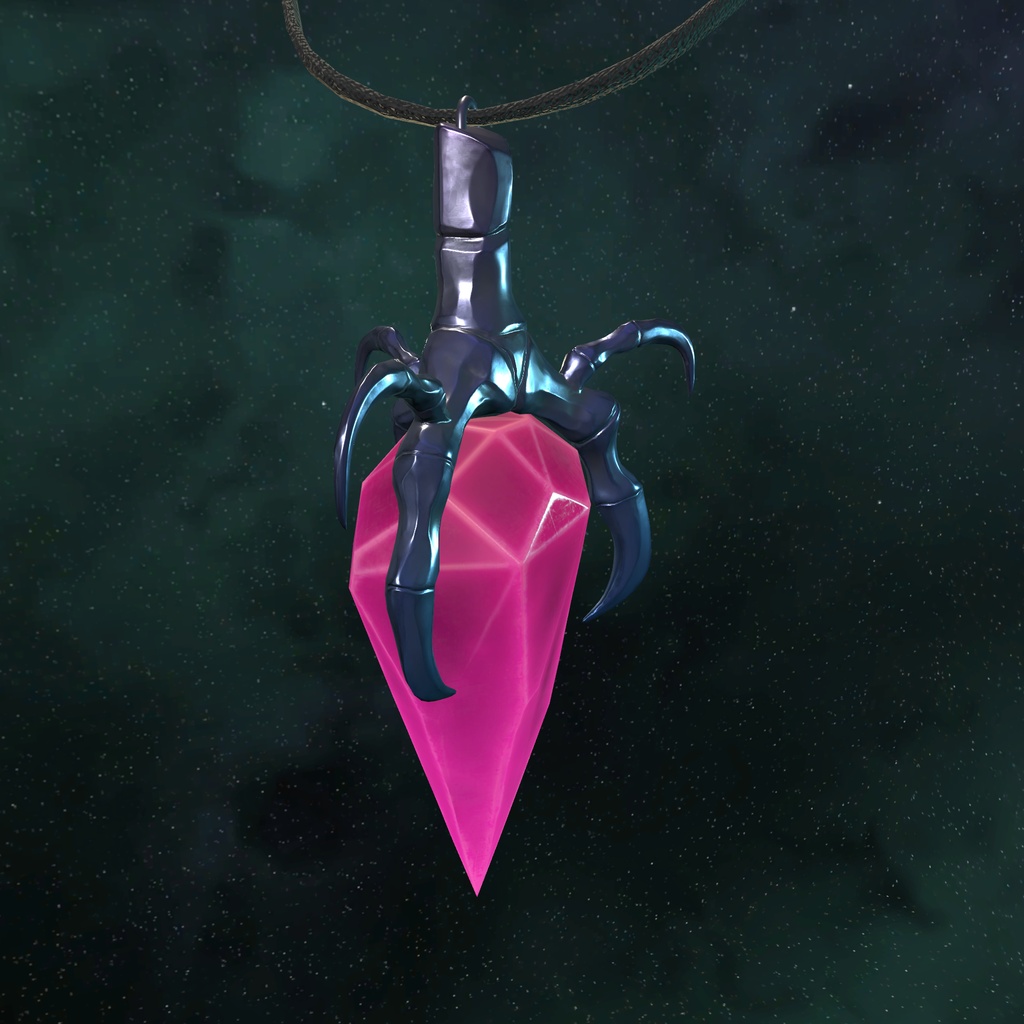 【VRCアバター向け】クローペンダント