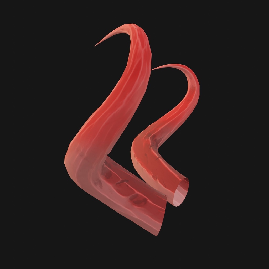 【VRCアバター向け】 ホーン