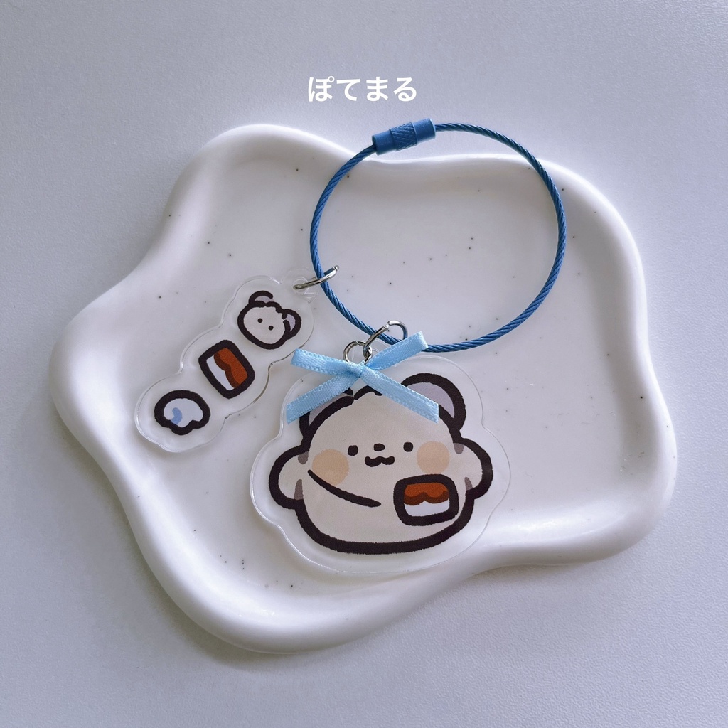 はむちぁあんアクリルキーホルダー