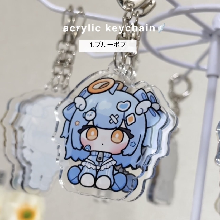 【A】天使キーホルダー