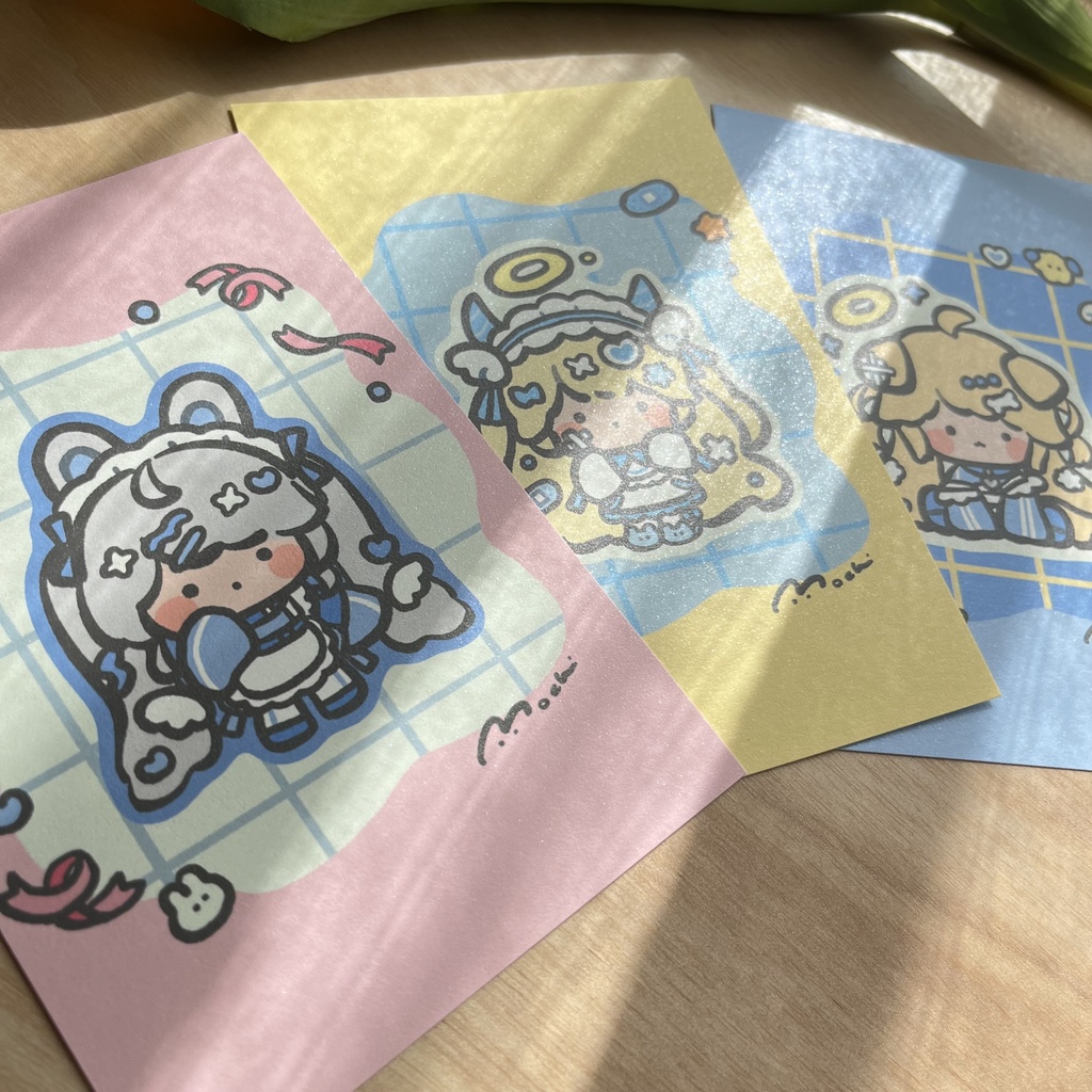 キラキラポストカード