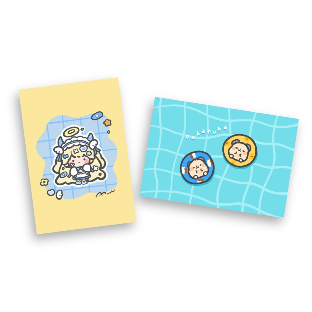 キラキラポストカード