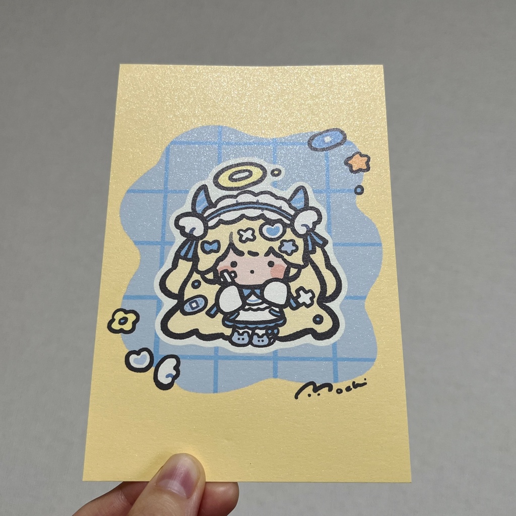 キラキラポストカード