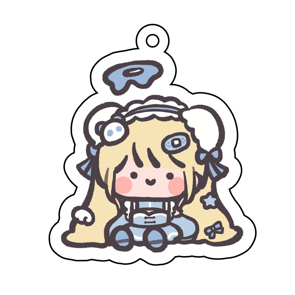 【B】天使キーホルダー