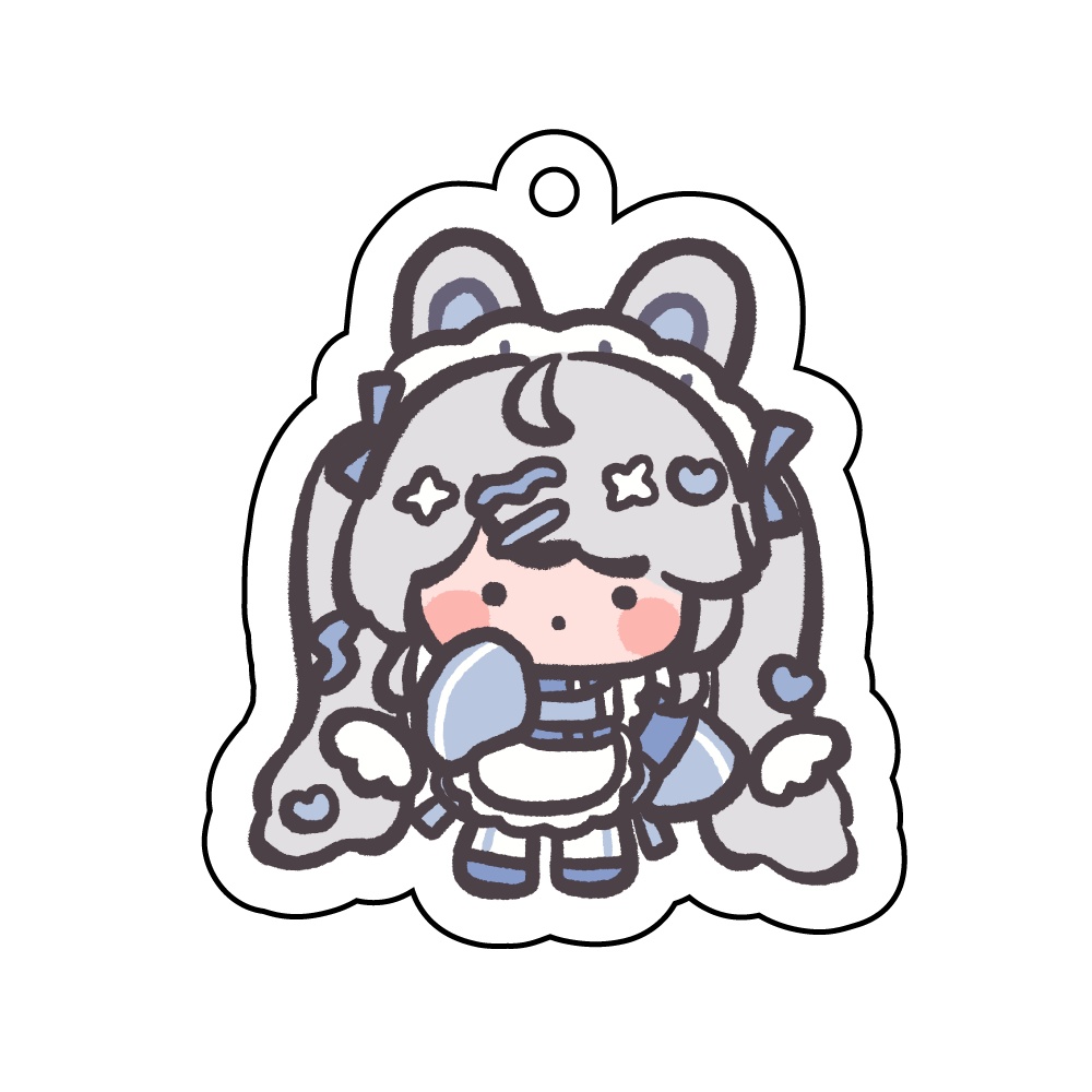 【B】天使キーホルダー