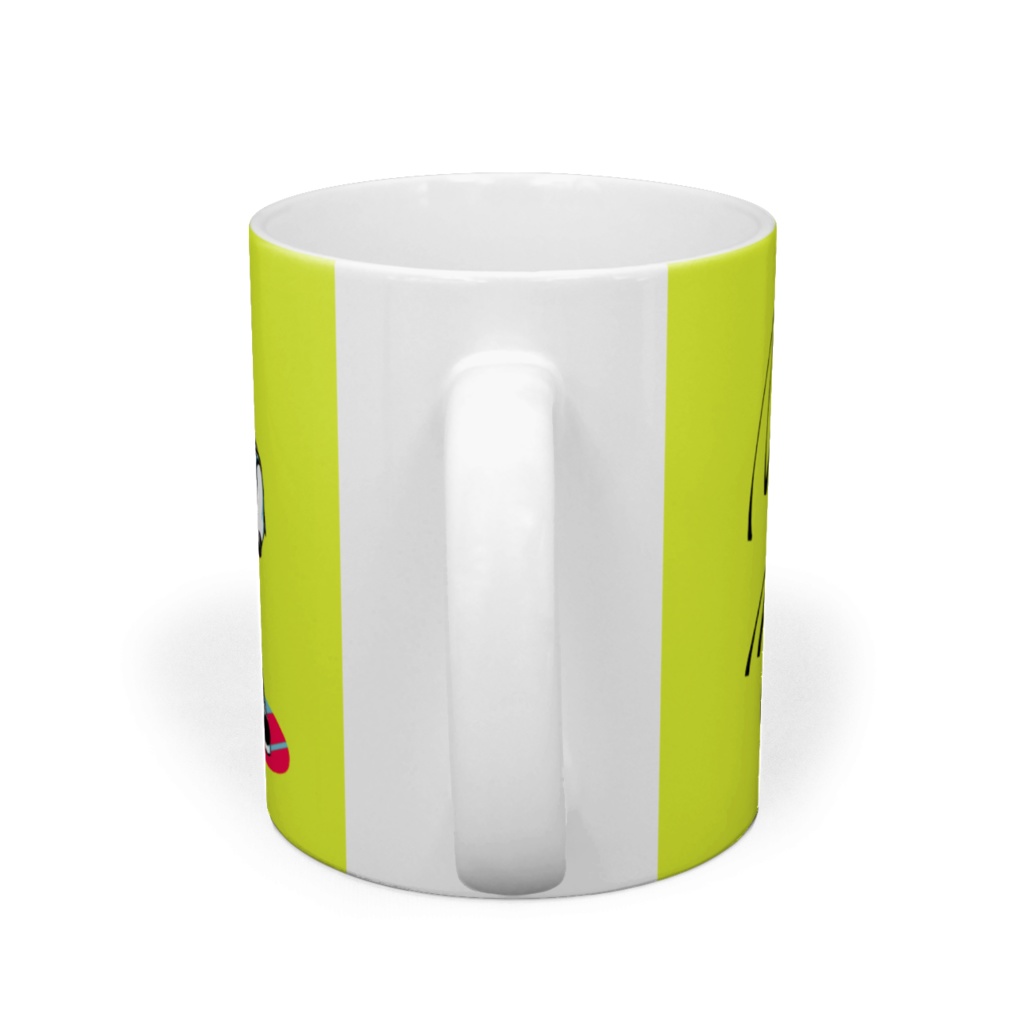 にげみきカートゥーンマグカップ