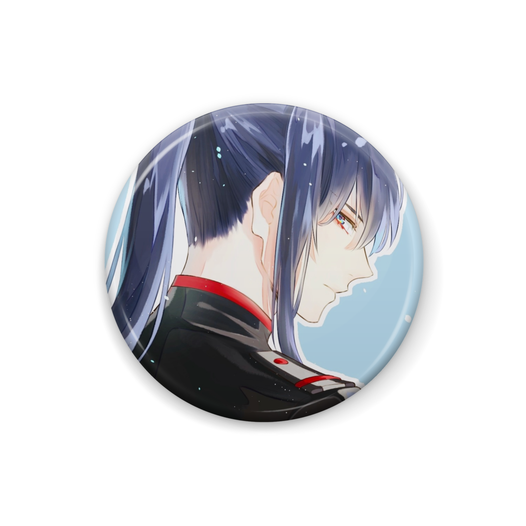 【D.gray-man】神田ユウ　缶バッジ