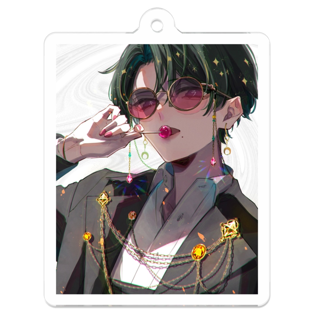 【『キラキラ』】アクリルキーホルダー