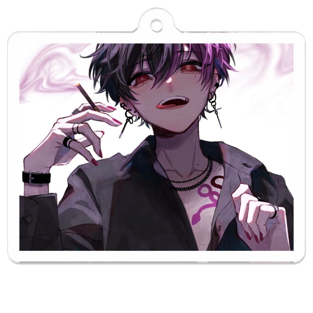 【俺と『楽』しいことしない？♡】アクリルキーホルダー