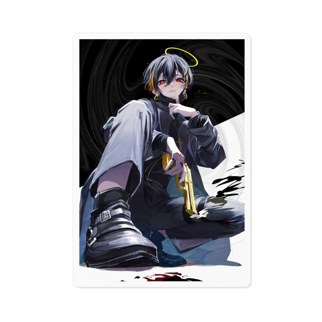 【『撃』つ】ステッカー