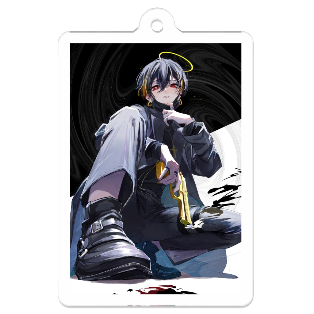 【『撃』つ】アクリルキーホルダー