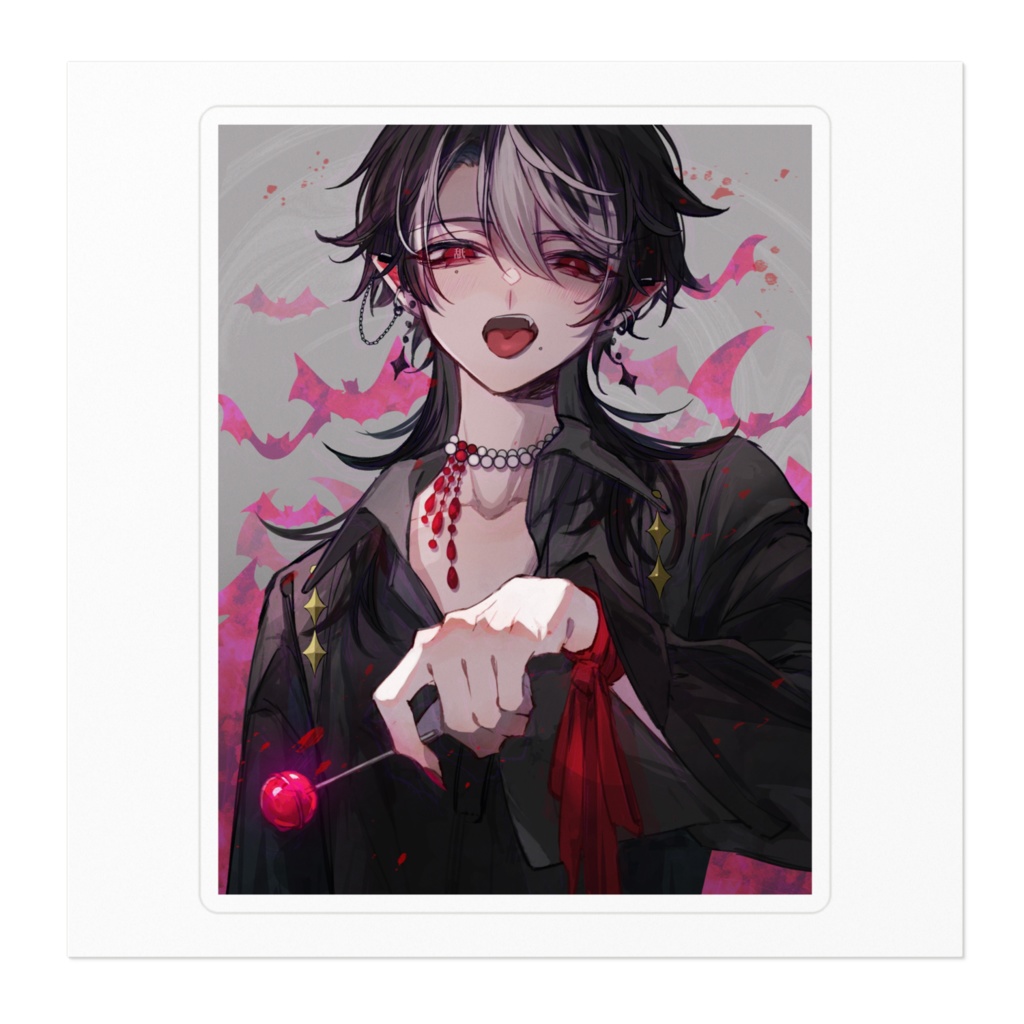 【『舐』める?】ステッカー