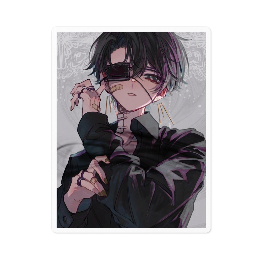 【『眼』を見て】ステッカー