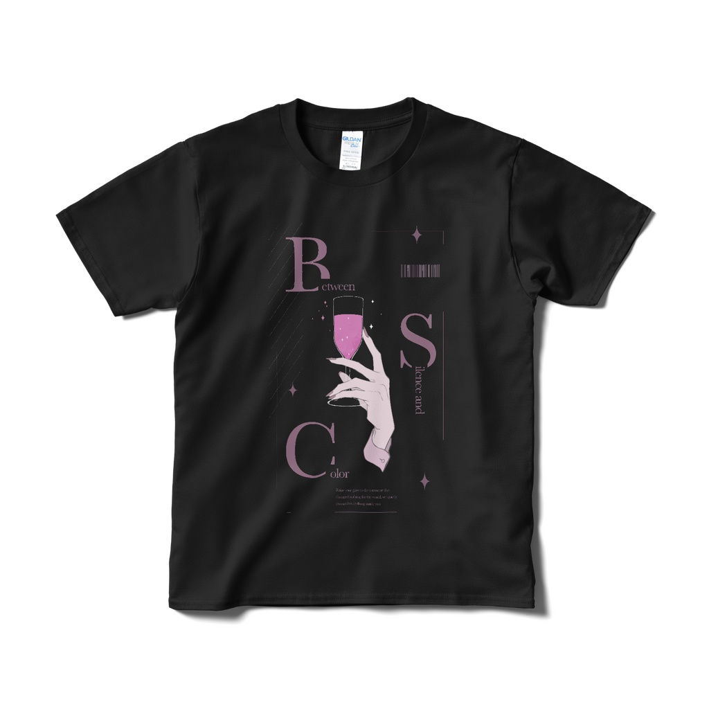 カクテルTシャツ【黒】