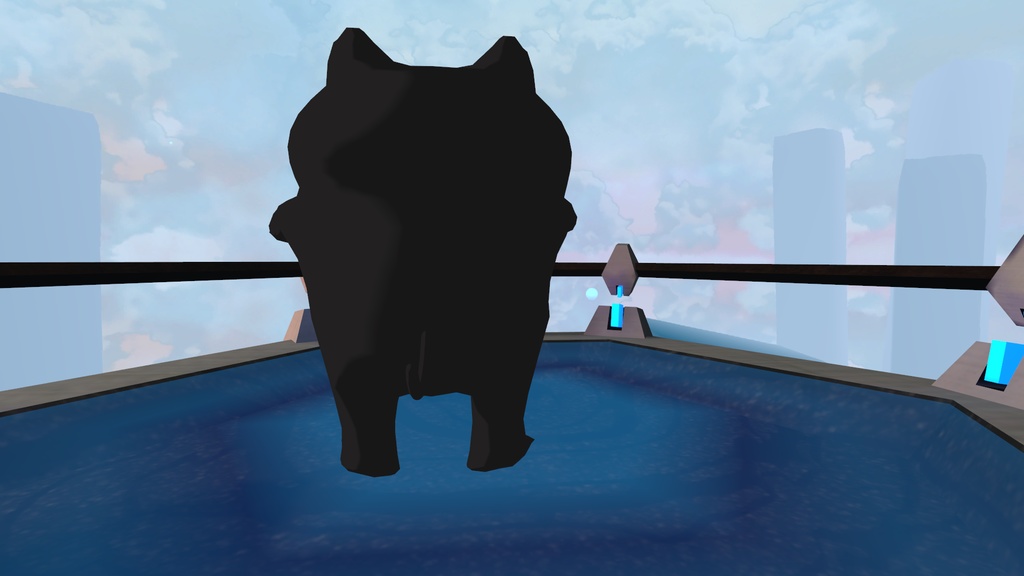 VRSNS向け3Dモデル『黒松(くろまつ)ver3.2』