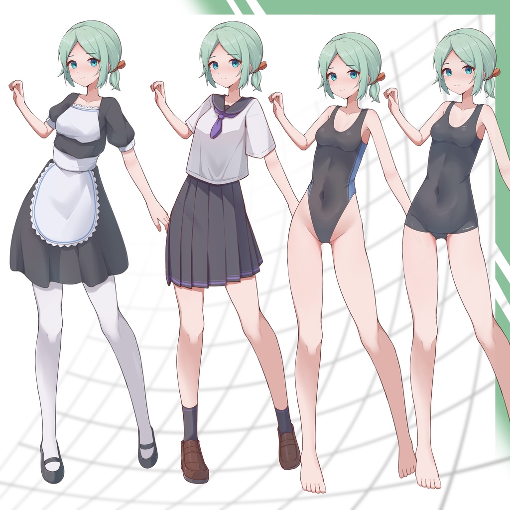 【立ち絵素材03】うさぎの魔法医【PNG/PSD】