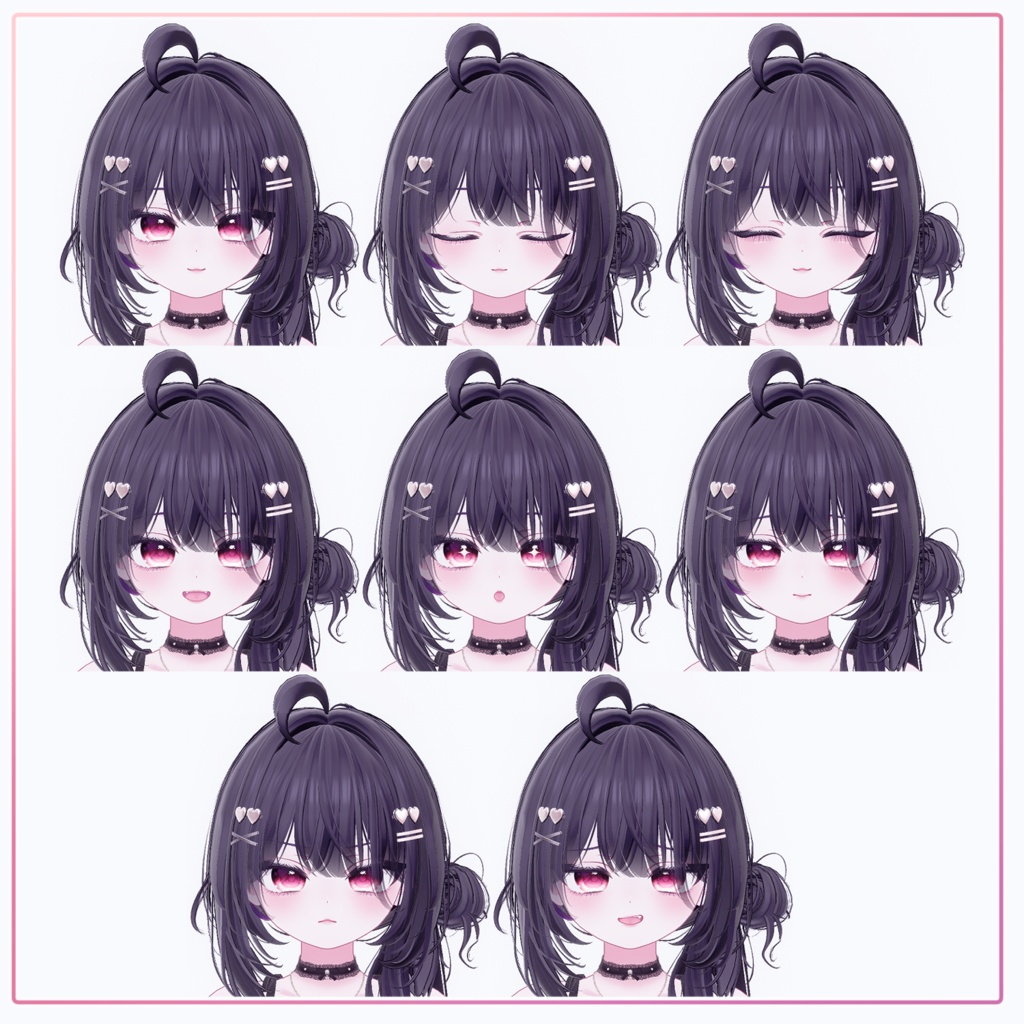 【ショコラ】♡ Chocolat ♡ Luminous Elegance Makeup 💄.& Face Animation ・