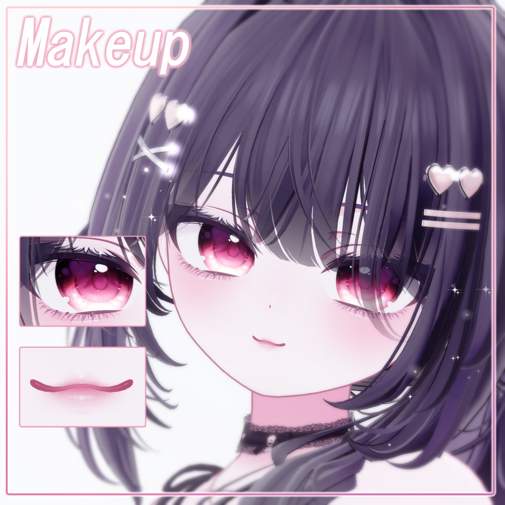 【ショコラ】♡ Chocolat ♡ Luminous Elegance Makeup 💄.& Face Animation ・