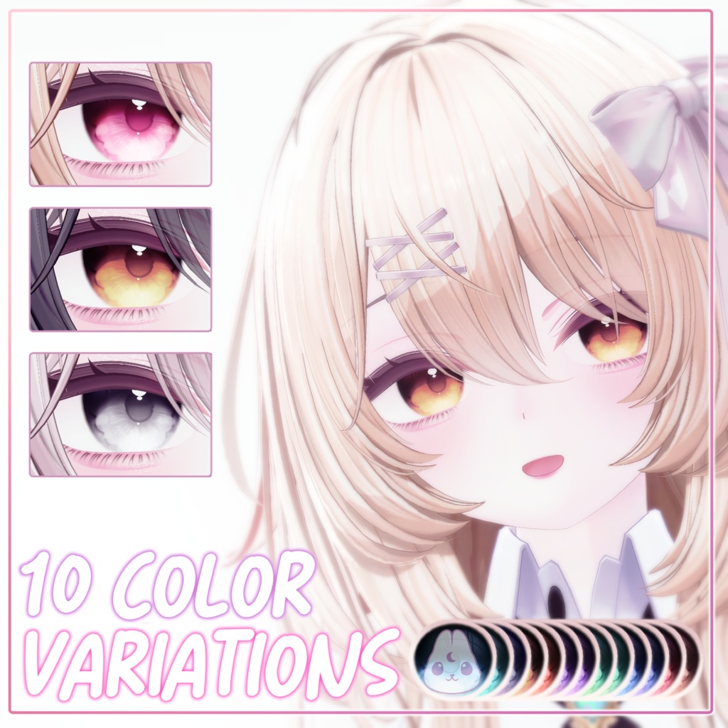 【ラムネ】♡ Ramune ♡ Floral Gleam ・EyesTexture & Makeup ・