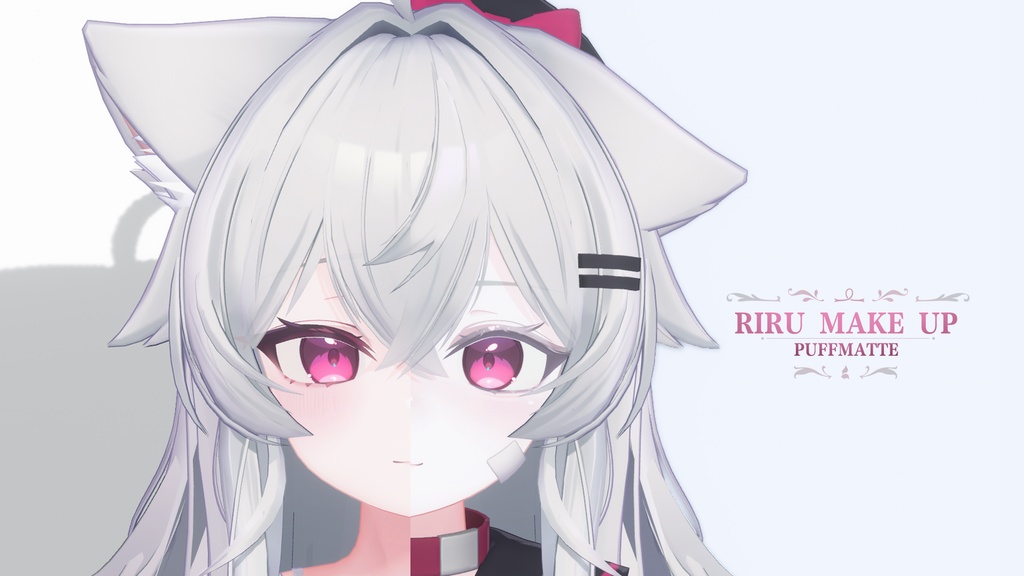 「りるRIRU」 Make up&Body texture&Face blendshape