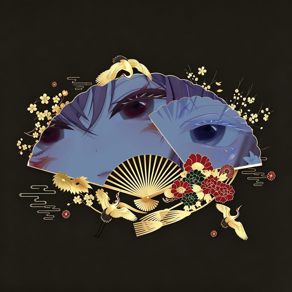 【PuffMatte】Milltina対応 和風メイク