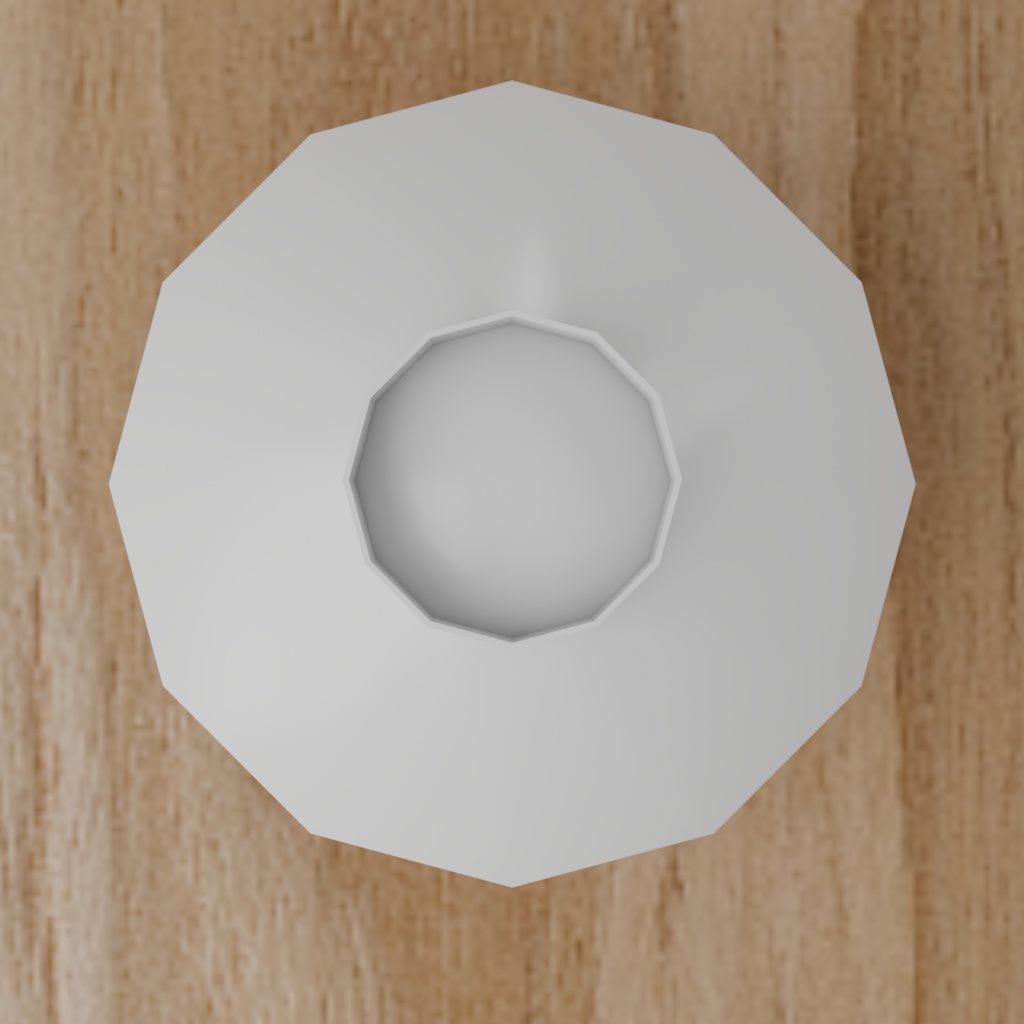 Low Poly Food Props|Fried Rice Plate(炒飯皿)|Blender・FBX対応