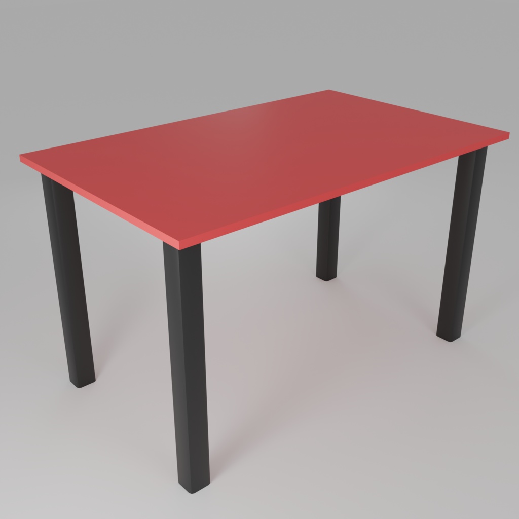 Low Poly Food Props｜中華テーブル_A（四角）｜3Dモデル｜Blender・FBX対応