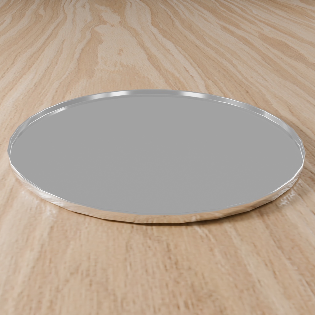 Low Poly Food Props|トレー|3Dモデル|Blender・FBX対応