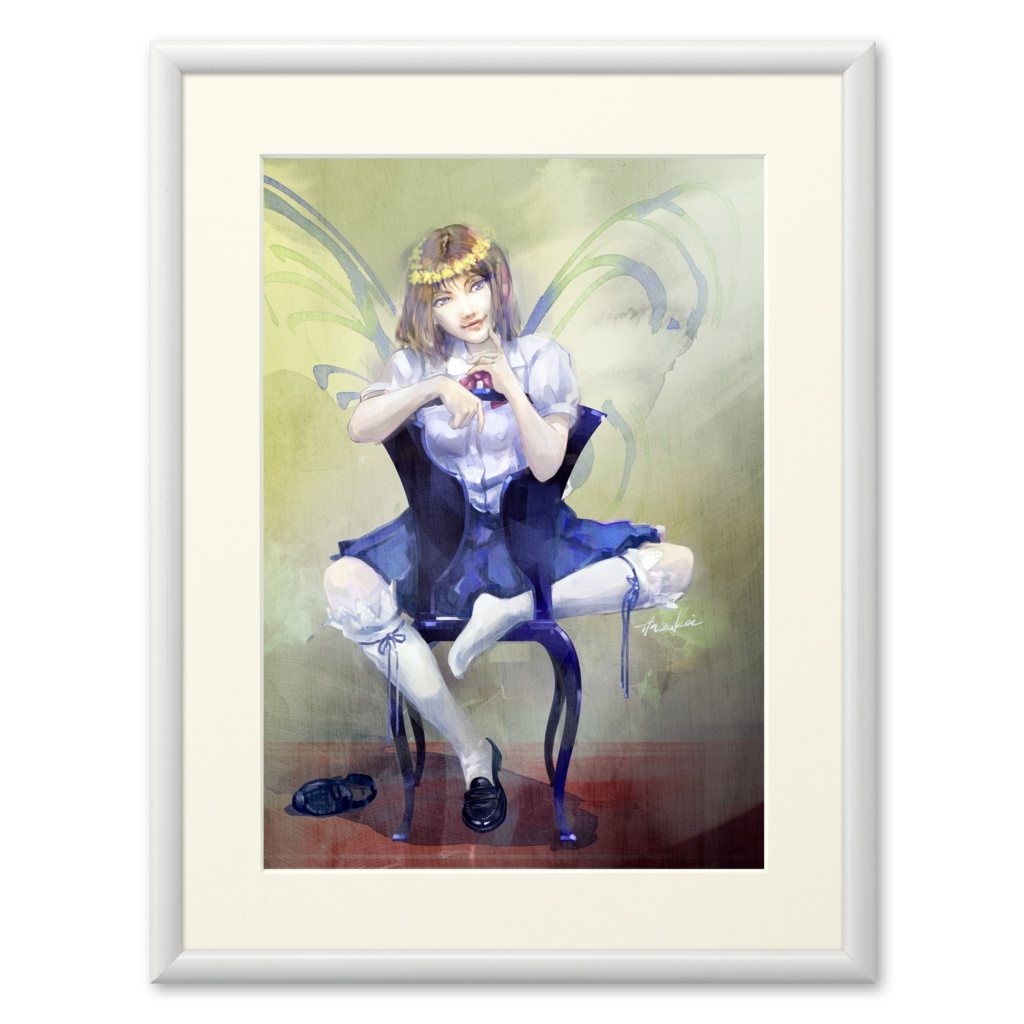 「椅子と少女。」