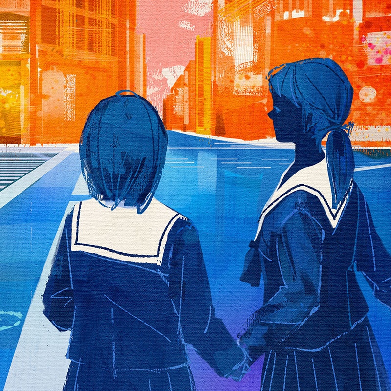 「休日の二人。」