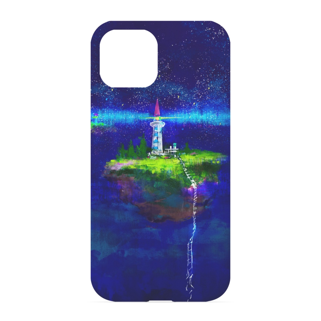 「天空燈台。」iphoneケース