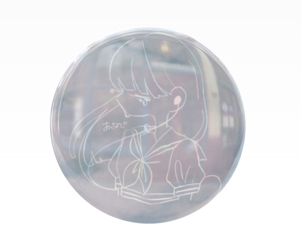 朝4時　オリジナル缶バッジ