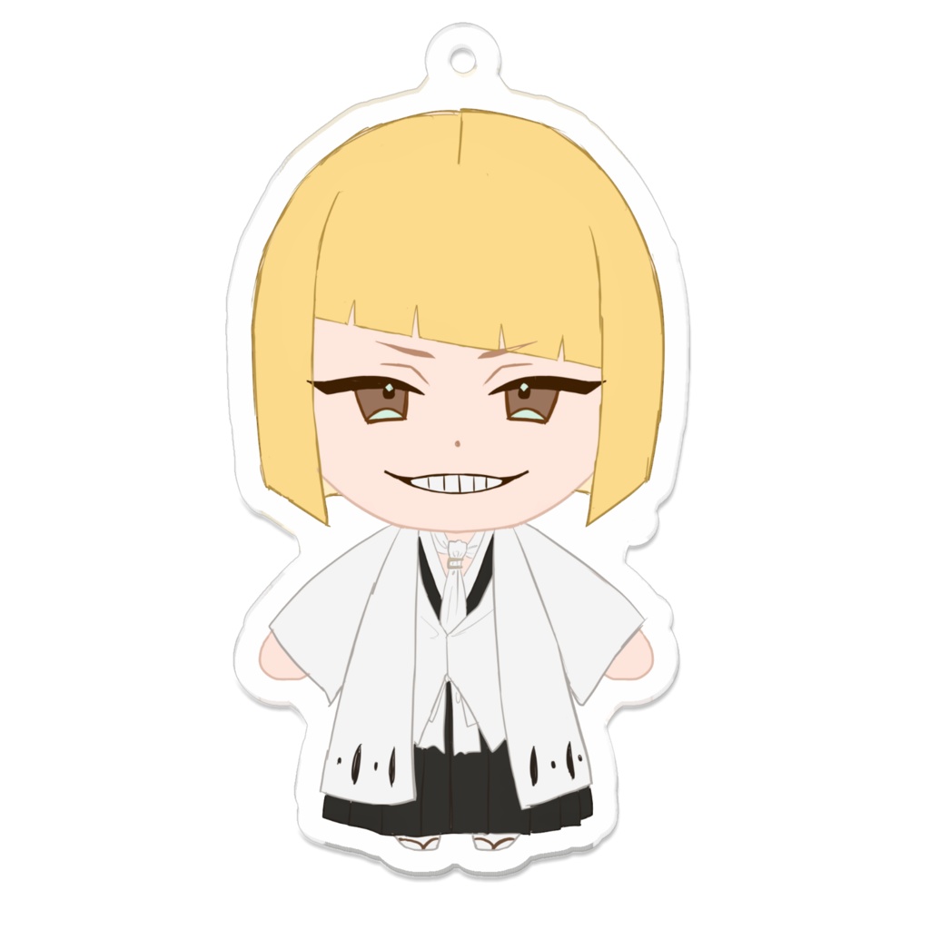 ひらこぬいアクキー