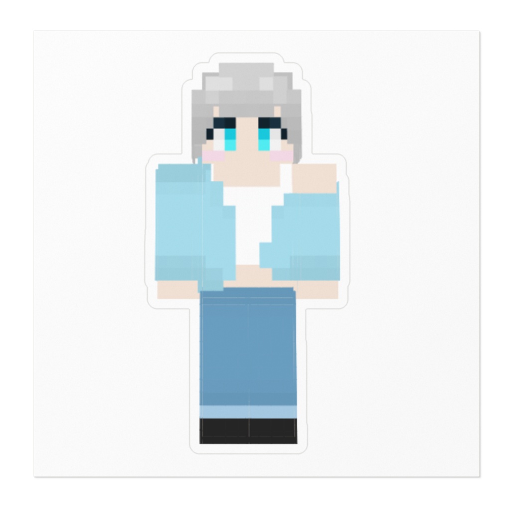 マイクラたこちゃんステッカー(2種あるよ)