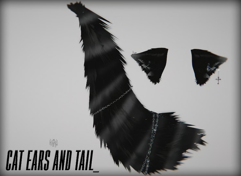 ☆ "cat ears and tail"