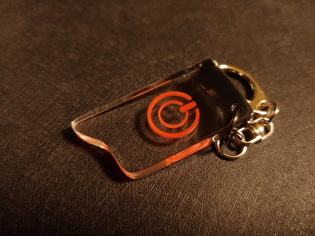 【ブルーアーカイブ】煌めくヘイローキーホルダー ver.ユズ